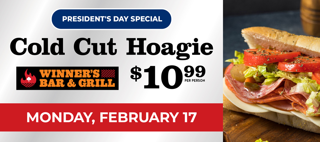 President's Day Special Cold Cut Hoagie