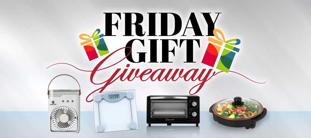 Friday Gift Giveaway - August 2025