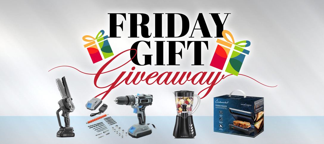 Friday Gift Giveaway - September 2025