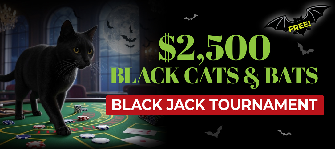$2,500 Black Cats & Bats Black Jack Tournament