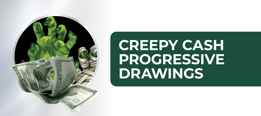 Creepy Cash Progressive Drawings