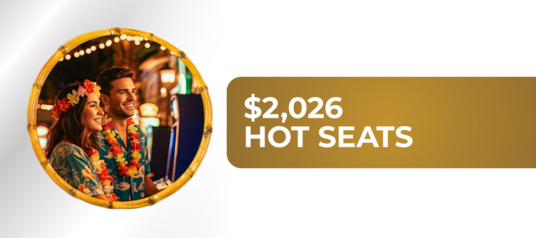 $2,026 Hot Seats