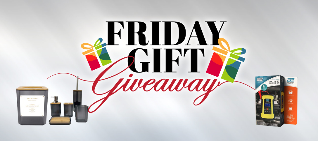 Friday Gift Giveaway - December 2025