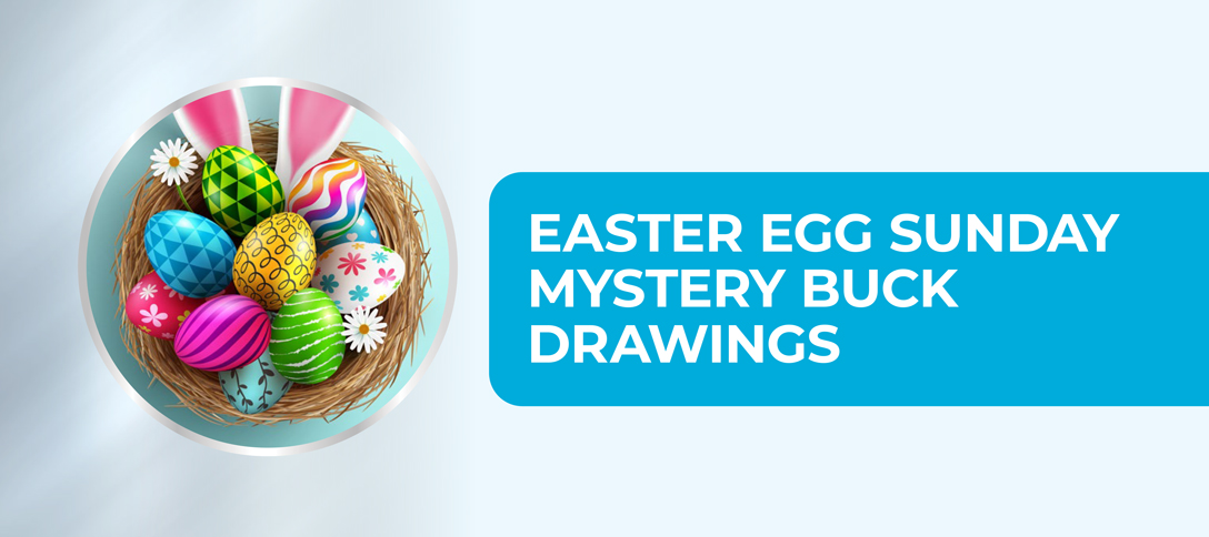 Easter Egg Sunday Mystery Buck Drawings