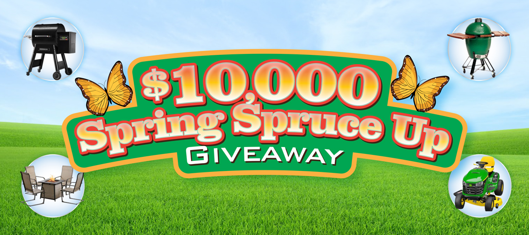 $10,000 Spring Spruce Up Giveaway