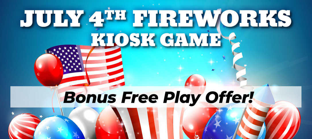 July 4th Fireworks Kiosk Game