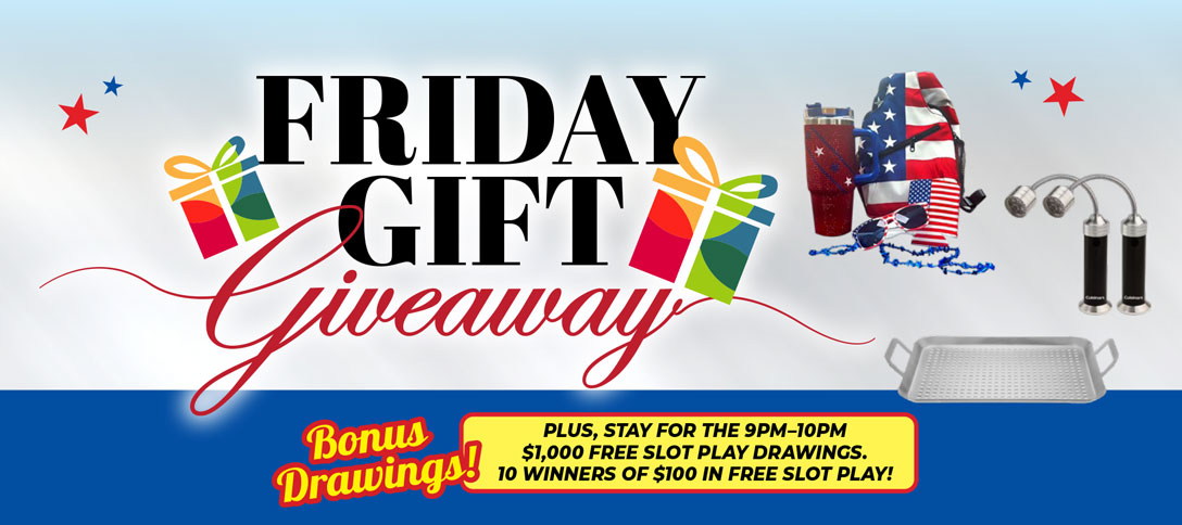 Friday Gift Giveaway - July 2026