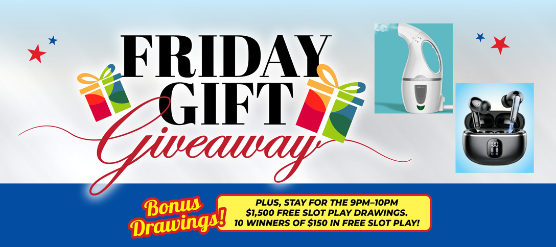 Friday Gift Giveaway - August 2026
